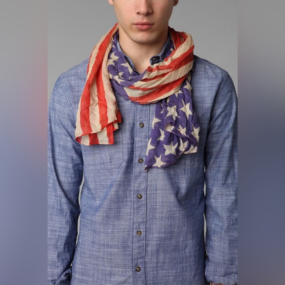 Urban Outfitters Other - American Flag Scarf
